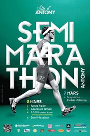 Affiche semi-marathon Antony 2015
